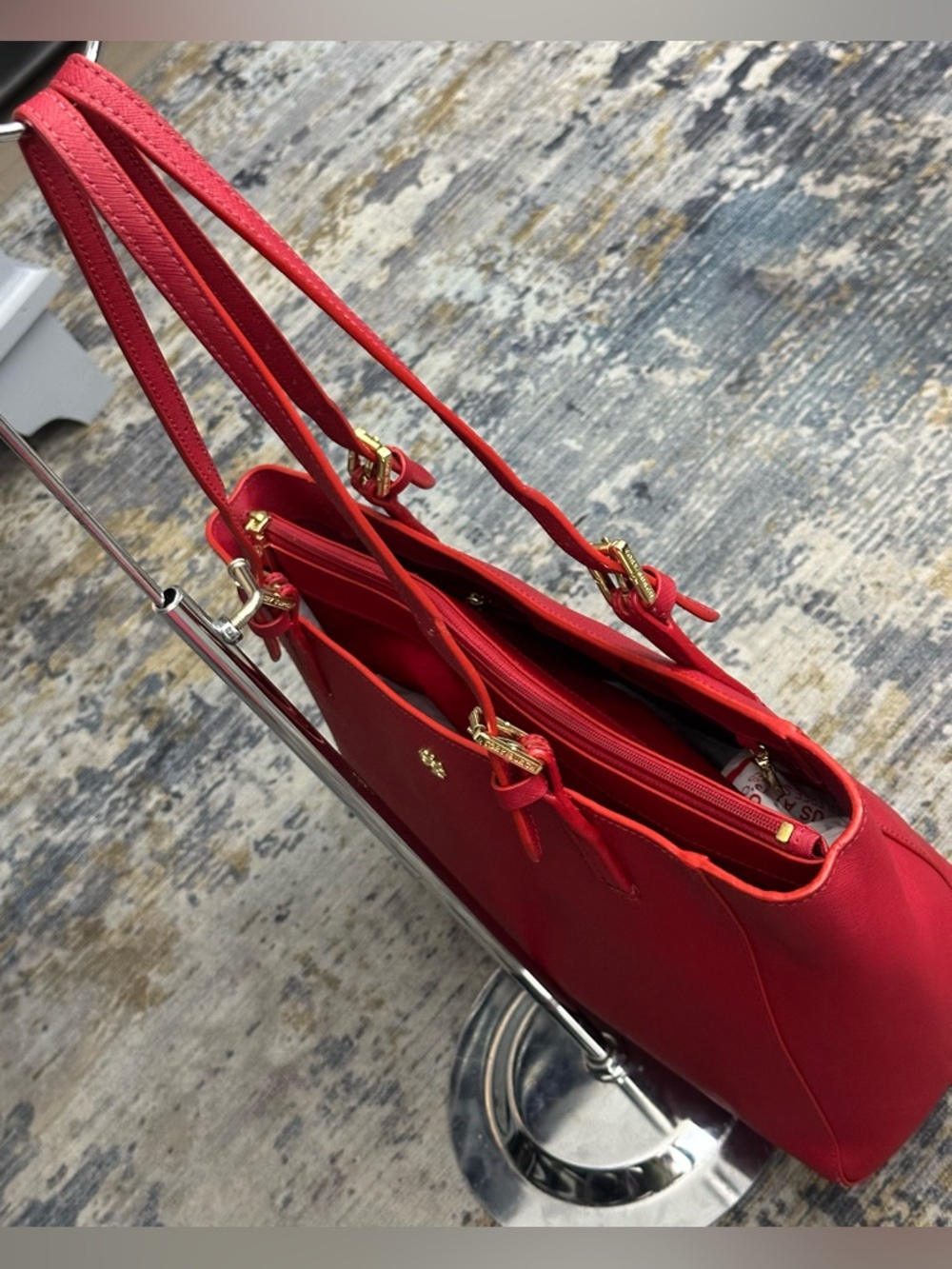 Tory Burch York Small Buckle Tote - Picture 14 of 15